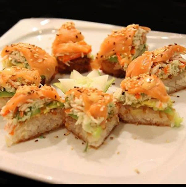 Sushi Pizza ( De Salmón o Atún)